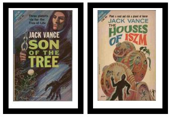 Son of the Tree / The Houses of Iszm - Three planets vie for the Tree of Life / - Plant a seed and risk a planet of horror