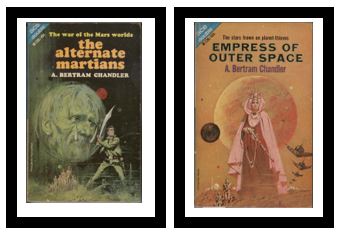 The Alternate Martians / Empress of Outer Space - The war of the Mars worlds / - The stars frown on planet thieves