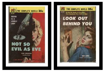 Not So Evil as Eve / Look Out Behind You - Death is a lovely lady / -He had his hooks in everybody - then somebody put a knife in him!