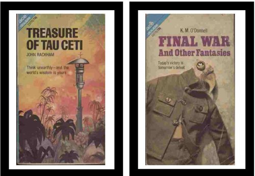 Treasure of Tau Ceti / Final War And Other Fantasies - Think unearthly - and the world's wisdom is yours / Today's victory is tomorrow's defeat