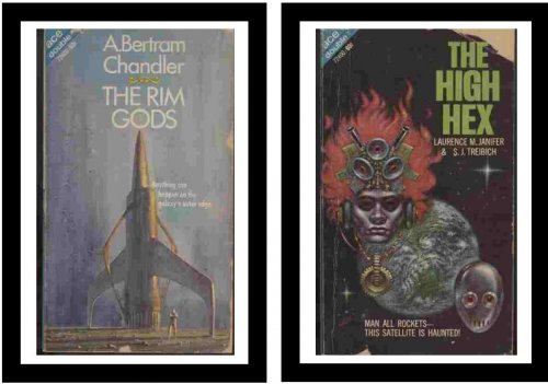The Rim Gods / The High Hex - Anything can happen on the galaxy's outer edge / Man all rockets - This satellite is haunted!