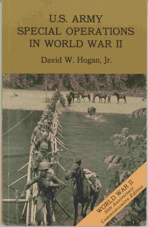 U.S. Army Special Operations in World War II