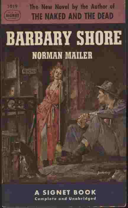 Barbary Shore - .the story of confused and desperate men and women living in a cheap Brooklyn boarding house, struggling to work out their destinies in a world on the brink of disaster - a world inhabited by terrifying and confusing whispers and shadows.