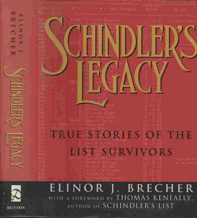 Schindler's Legacy -- True Stories of the List Survivors