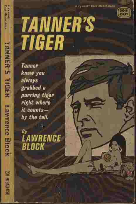 Tanner's Tiger -- Tanner knew you always grabbed a purring tiger right where it counts - by the tail.