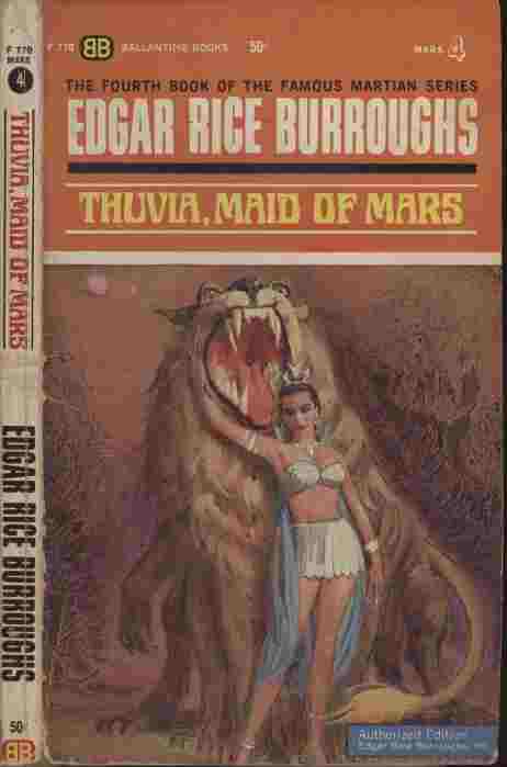 Thuvia, Maid of Mars -- Cathoris, son of Dejah Thoris and John Carter, is accused of having abducted Thuvia, the glorious daughter of Thuvan Dihn, Jeddak of Ptarth. This could cause war between Ptarth and Helium.