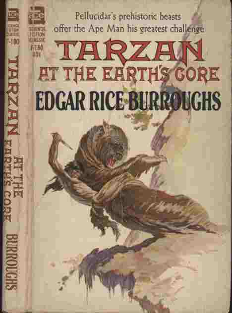 Trazan at the Earth's Core -- Pellucidar's prehistoric beasts offer the Ape Man his greatest challenge