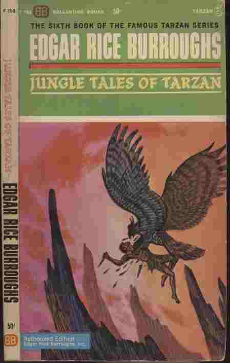 Jungle Tales of Tarzan -- Reared in the heart of the jungle, Tarzan, the foster-child of the ape tribe of Kerchak, fights his way by the power of his brain and muscle to the highest rank among the apes.