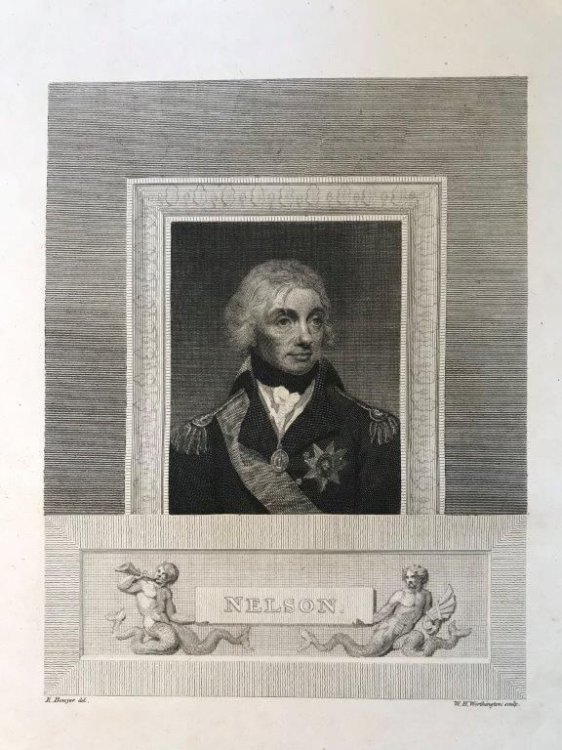 The Life of Lord Viscount Nelson. Illustrated by engravings of it's most striking and memorable incidents.