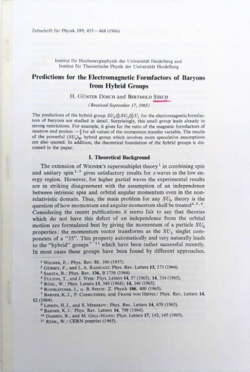 Predictions for Electromagnetic Formfactors of Baryons from Hybrid Groups. [Offprint].