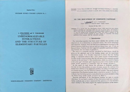 [2 offprints, including:] On the Self-Stress of Composite Particles.