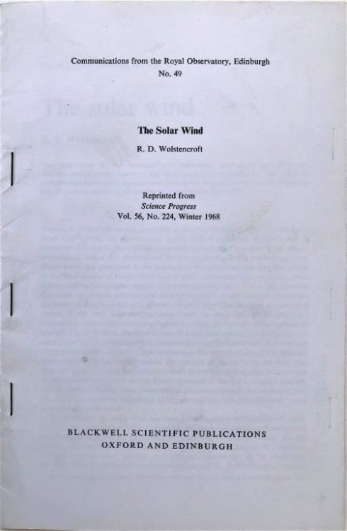 The Solar Wind.