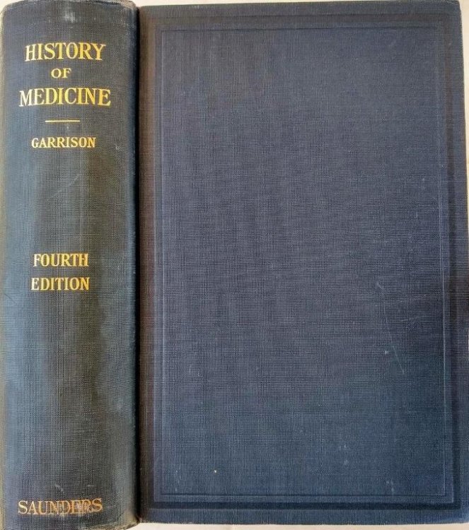 An Introduction to the History of Medicine: With Medical Chronology, Suggestions for Study and Bibliographic Data.