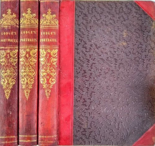 Portraits of illustrious Personages of Great Britain. Engraved from authentic pictures on the galleries of the nobility, and the public collections of the country. With biographical and historical memoirs of their lives and actions. In ten volumes. [Only Vol. 3, 4 and 7].