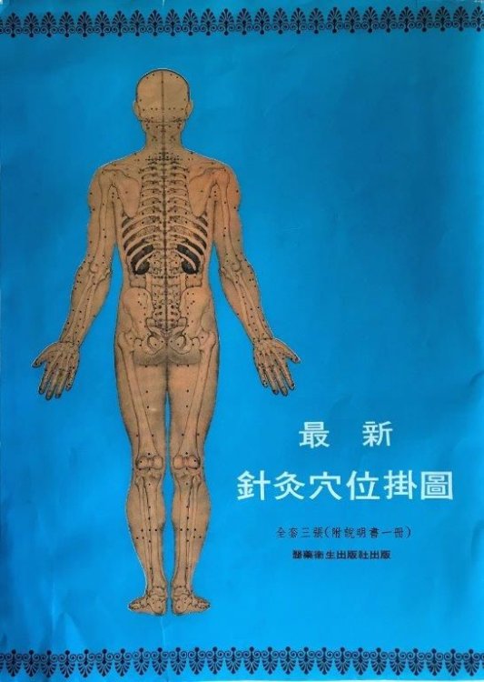 Zui xin zhen jiu xue wei gua tu. Zhen jiu xue wei gua tu.