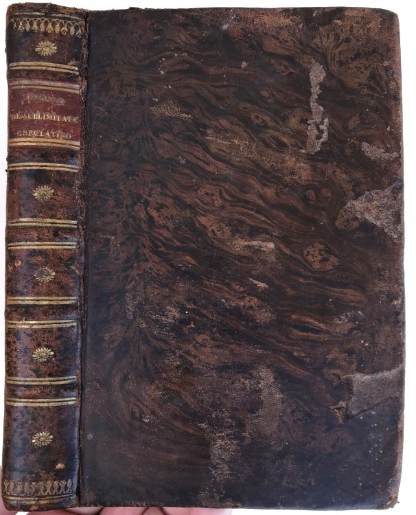. . Dionysii Longini De Sublimitate Commentarius, quem Nova Versione donavit, Notis illustravit, & partim Manuscriptorum ope, partim conjectur emendavit (additis etiam omnibus ejusdem Auctoris Fragmentis).