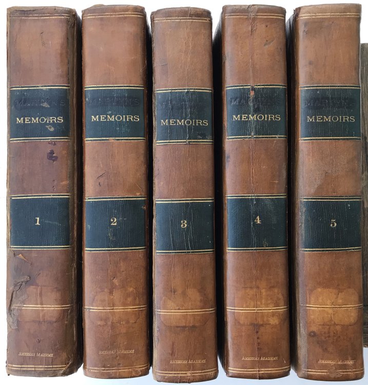The Philosophical History and memoirs of the Royal Academy of Sciences at Paris: or, . . . . The Whole Translated and Abridged, by John Martyn, F.R.S., and Ephraim Chambers, F.R.S. [5 volumes].
