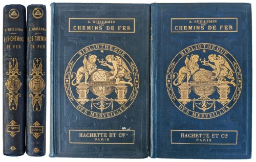 Les Chemins de Fer; II; La Locomotive, Le Materiel roulant l'Exploitation; Septieme Edition. 2 volumes.