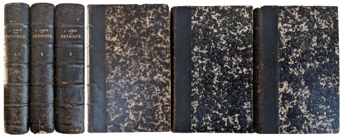 Cours de Physique e l'Ecole Physique. [3 volumes].