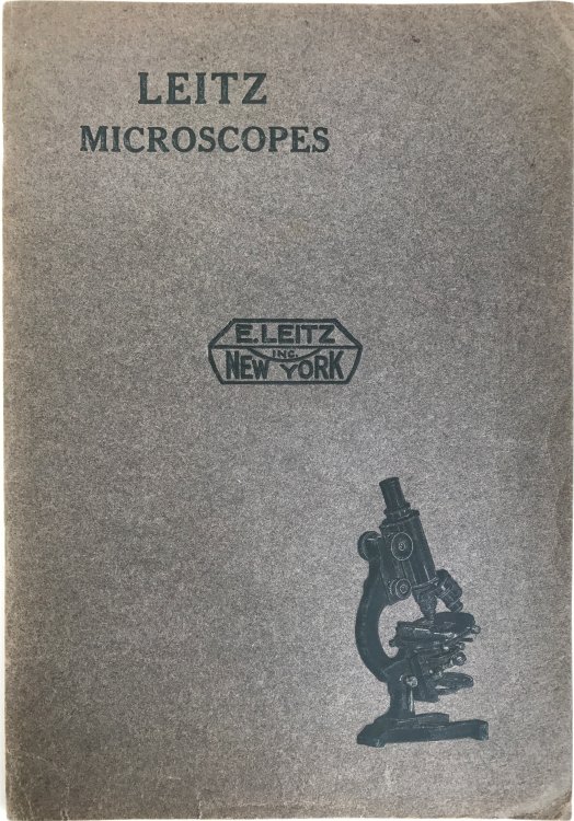Microscopes [Trade Catalogue]. Catalogue AA. Microscopes, Objectives and Eyepieces.