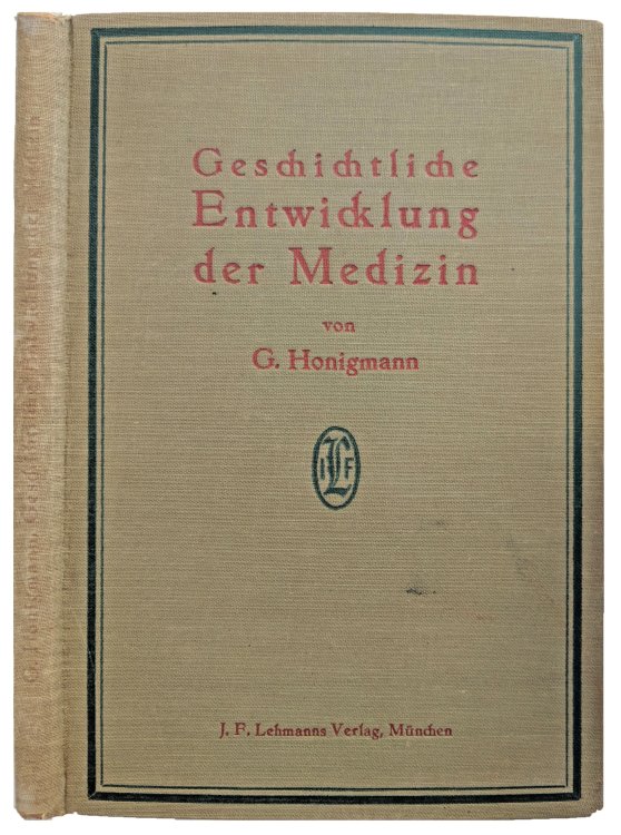 Geschichtliche Entwicklung der Medizin in ihren Hauptperioden dargestellt.