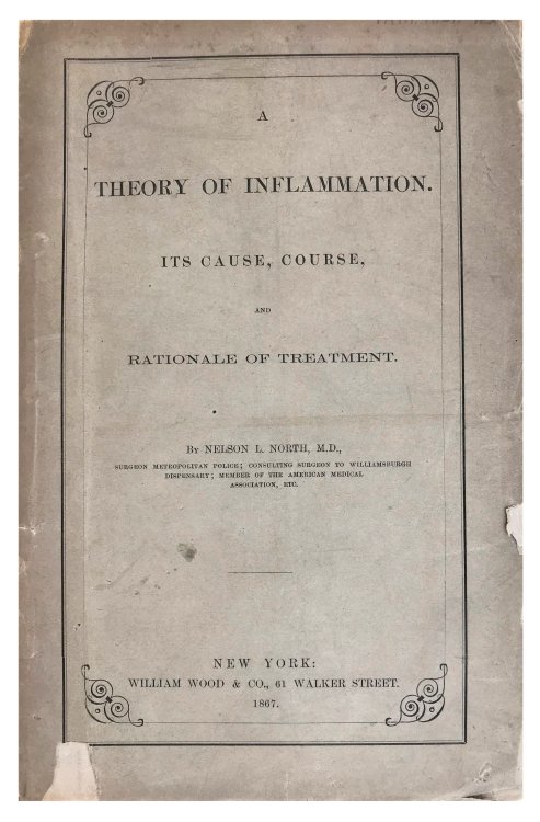 Theory of Inflammation; Its Cause, Course and Rationale of Treatment.