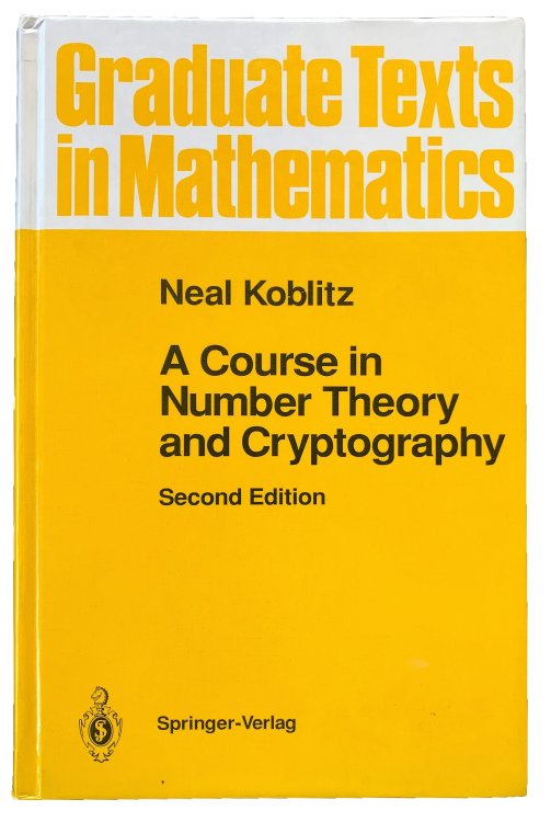 A course in number theory and cryptography.