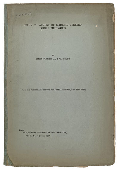 "Serum Treatment of Epidemic Cerebro-spinal Meningitis."