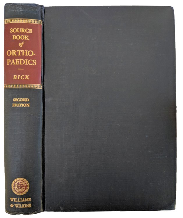 Source Book of Orthopaedics; second edition.