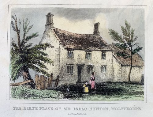 [Engraved hand-colored plate:] 