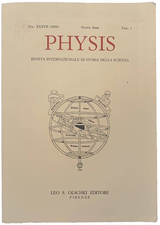 Physis; Rivista Internazionale di Storia della Scienza.
