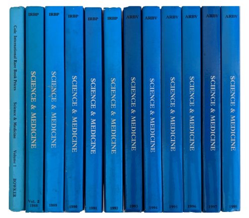 International Rare Book Prices: Science and Medicine [1987-1998]. 12 volumes.