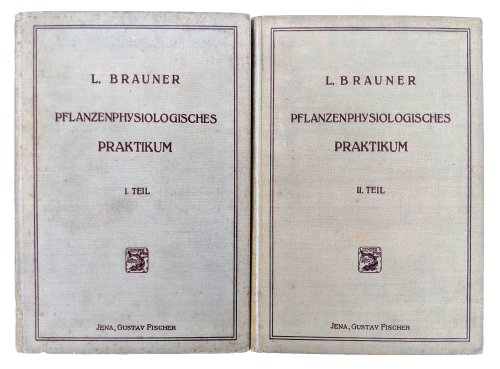 Das Kleine Pflanzenphysiologische Praktikum. Anleitung zu pflanzenphysiologischen Versuchen fur Studierende der Biologie. 2 volumes.