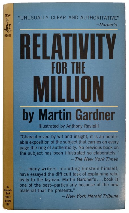 Relativity for the Million. Illustrated by Anthony Ravielli.