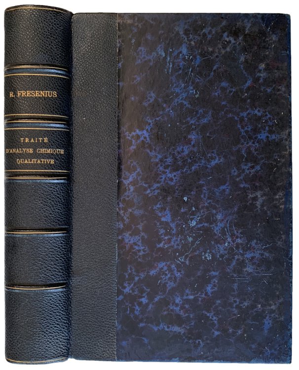 Traite d'Analyse Chimique qualitative: des manipulations et operations chimiques, des reactifs et de leur action sur les corps les plus repandus, essais au chalumeau, analyse des eaux potables, des eaux minerales, des terres, des engrais, etc., recherches chimico-legales, analyse spectrale. Huitieme