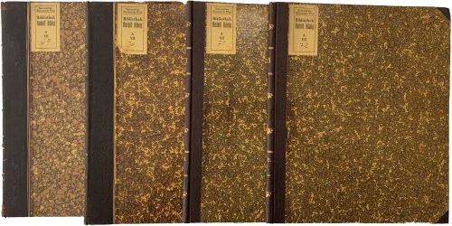 Literarisches Beiblatt zu den Astronomischen Nachrichten. Four volumes. [Erster Jahrgang. Juli 1912 bis Juni 1913; Zweiter Jahrgang. Juli 1913 bis Juni 1914; Dritter Jahrgang. Juli 1914 bis Ende 1915; Vierter Jahrgang. 1916].