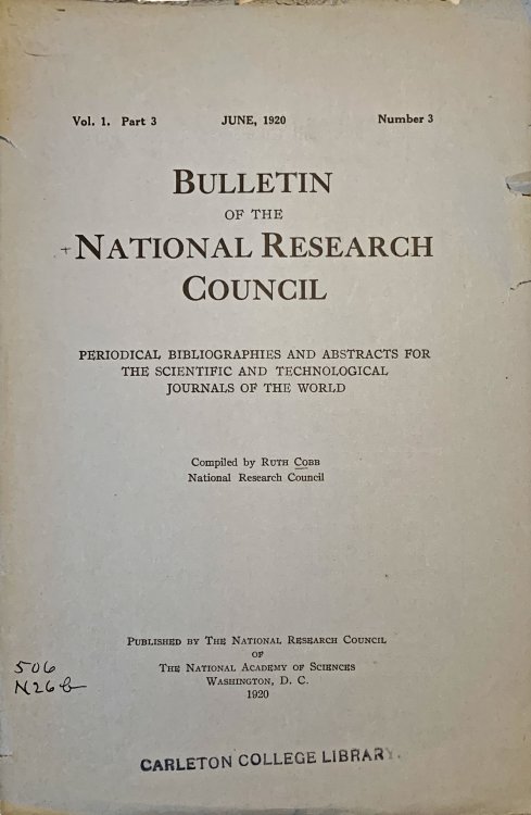 Periodical Bibliographies and Abstracts for the Scientific and Technological Journals of the World.