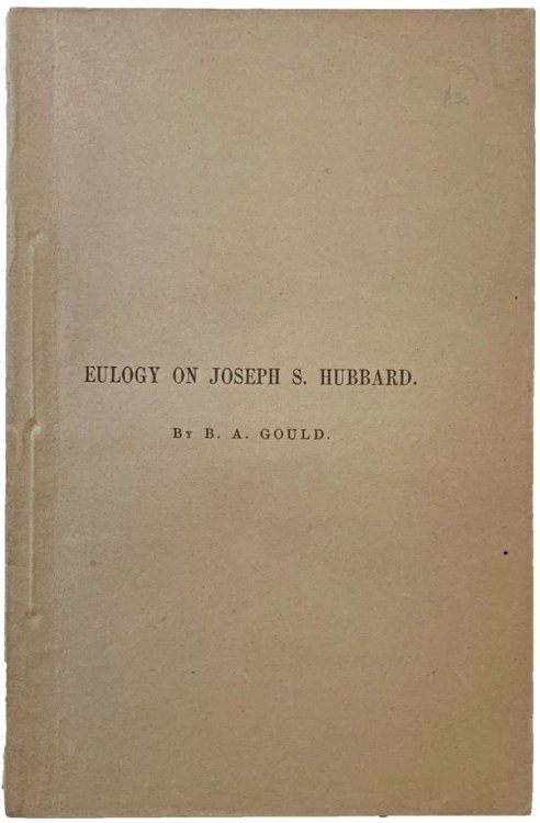 Eulogy on Joseph S. Hubbard.