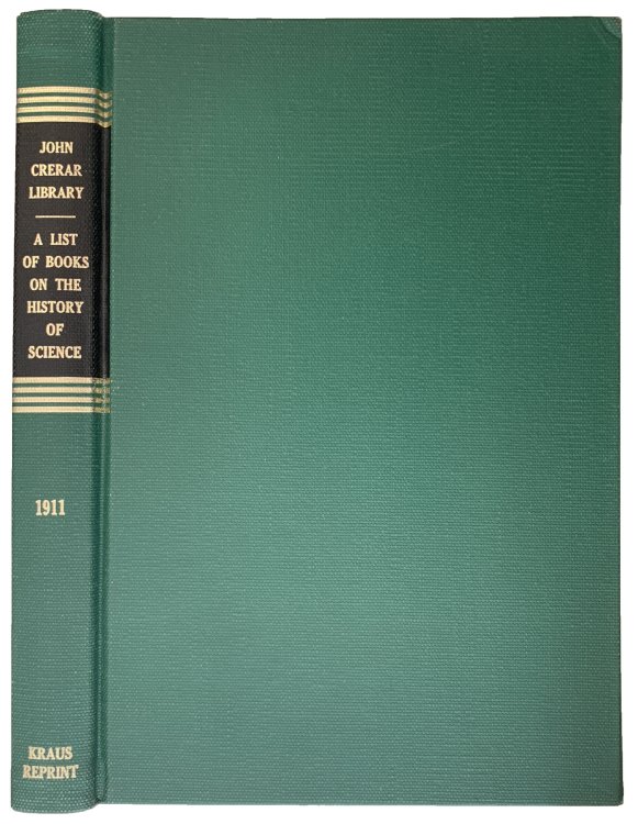 Image for A List of Bibliographies of Books on the History of Science, January, 1911. A List of Bibliographies of Books on the History of Science, January, 1911.