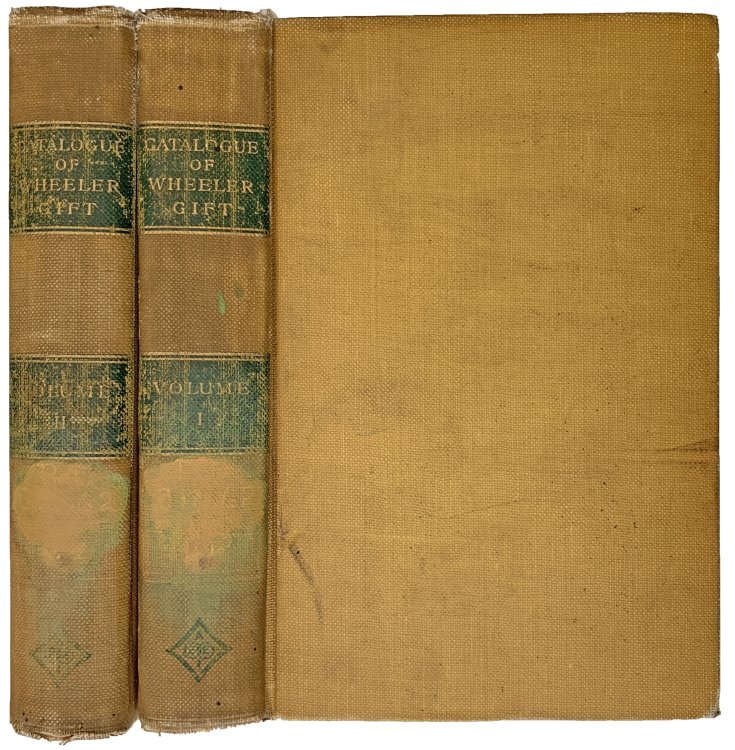 Catalogue of the Wheeler Gift of Books, Pamphlets and Periodicals in the Library of the American Institute of Electrical Engineers. With Introduction, Descriptive and Critical Notes by Brother Potamian. Two Volumes.