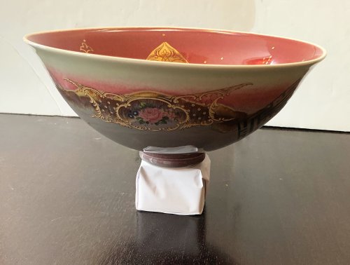 Ceramic bowl.