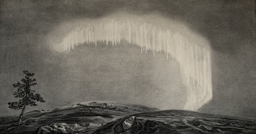 [AURORA BOREALIS SET OF PLATES] [Atlas geologique] Voyages de la Commission scientifique du Nord, en Scandinavie, en Laponie, au Spitzberg et aux Feroe pendent les Annees 1838, 1839 et 1840, sur la Corvette La Recherche commandee par M. Fabvre, Publies par ordre du Roi sous la Direction de M. Paul G