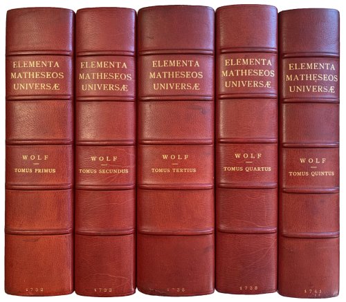 Elementa matheseos universae . . . editio nova, priori multo auctior et correctior.