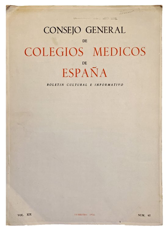 Consejo General de Colegios Medicos de Espana.