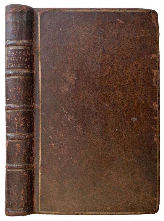 A Critical Enquiry into the Present State of Surgery. The third edition.