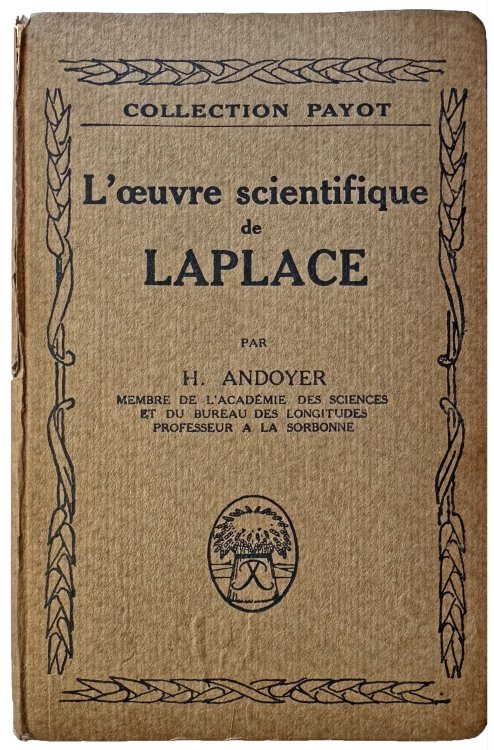 L'Oeuvre Scientifique de Laplace.
