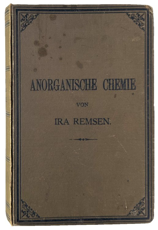 Anorganische Chemie. Autorisierte deutsche Ausgabe.