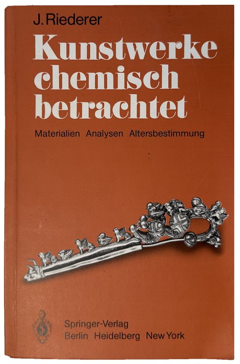 Kunstwerke chemisch betrachtet, Materialien Analysen Altersbestimmung.
