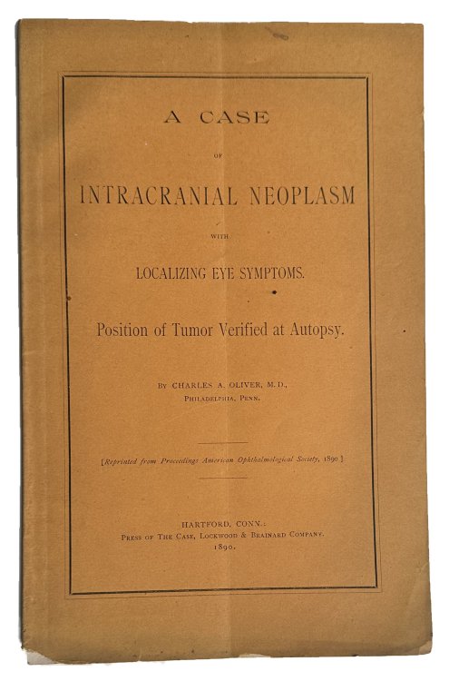 [16 offprints relating to ophthalmic surgery, 1890-1907]. (1) An Analysis of the Motor Symptoms and Conditions of the Ocular Apparatus, as Observed in Imbecility, Epilepsy, and the Second Stage of General Paralysis of the Insane.