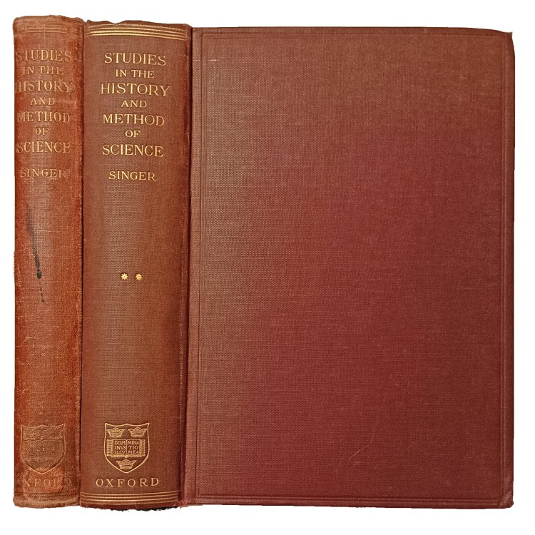 Studies in the History and Method of Science. [2 volumes].
